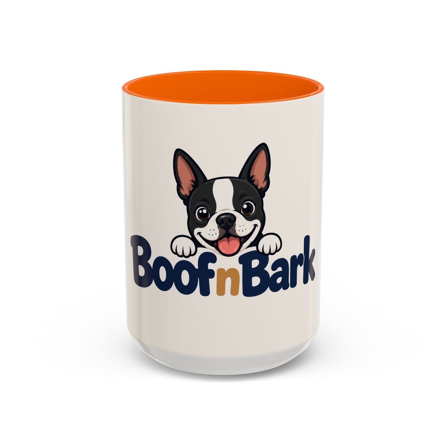 The Official BoofnBark "Boof-First" Morning Accent Mug