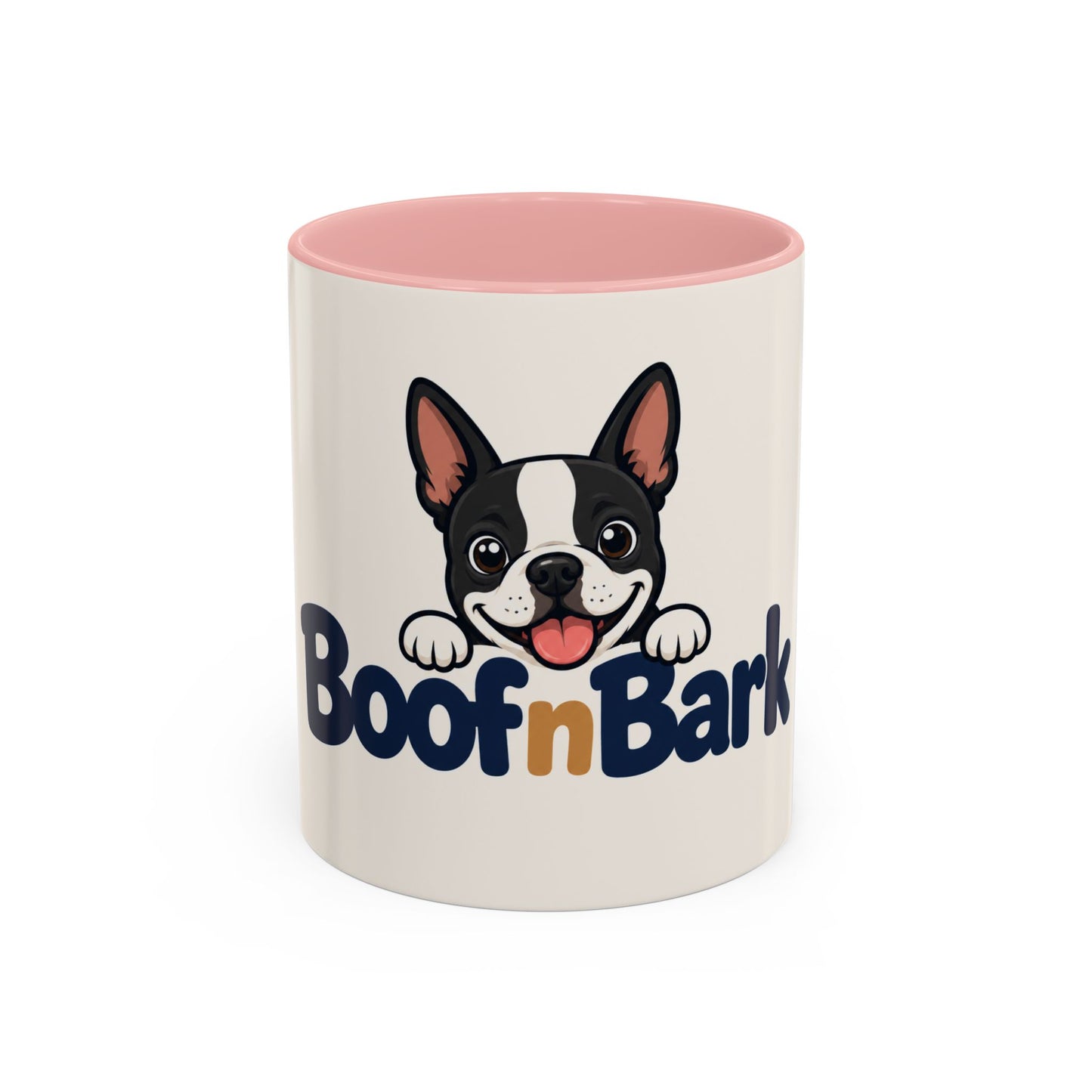 The Official BoofnBark "Boof-First" Morning Accent Mug