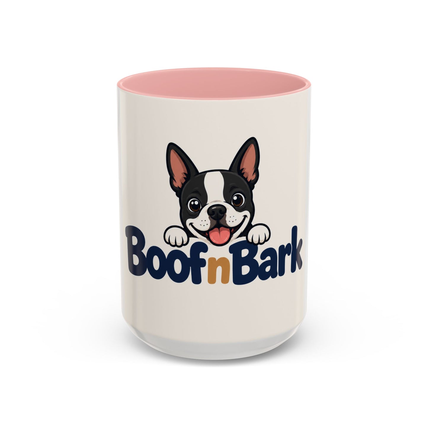 The Official BoofnBark "Boof-First" Morning Accent Mug