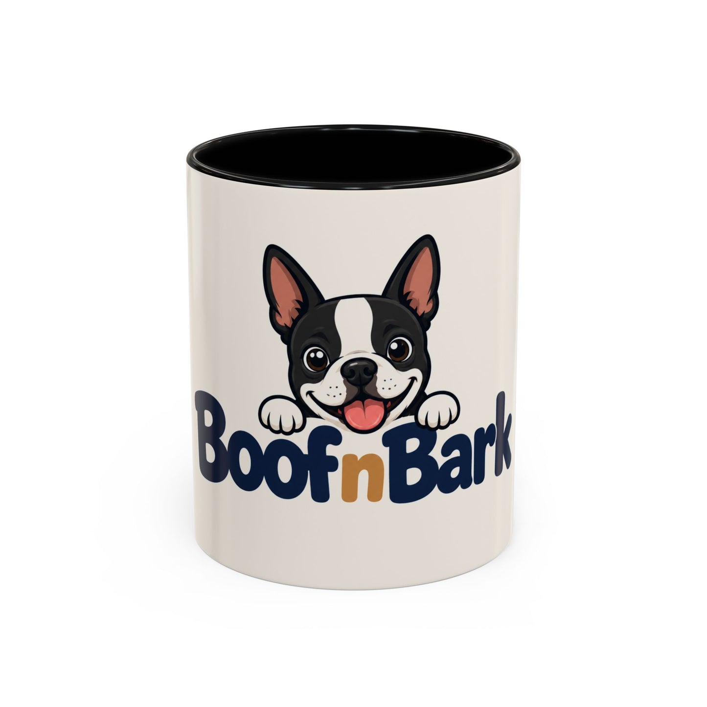 The Official BoofnBark "Boof-First" Morning Accent Mug