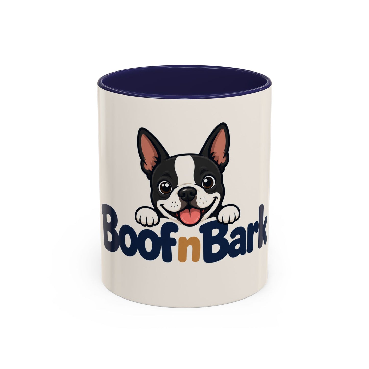 The Official BoofnBark "Boof-First" Morning Accent Mug