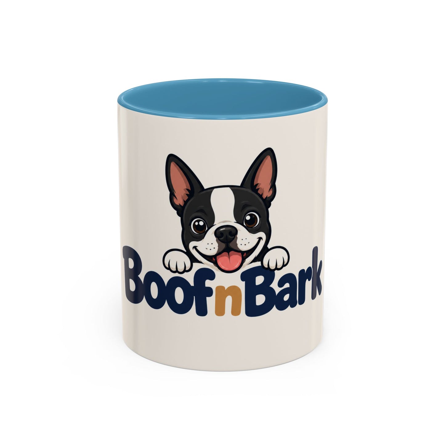 The Official BoofnBark "Boof-First" Morning Accent Mug