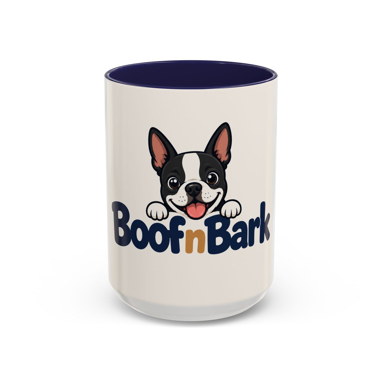 The Official BoofnBark "Boof-First" Morning Accent Mug