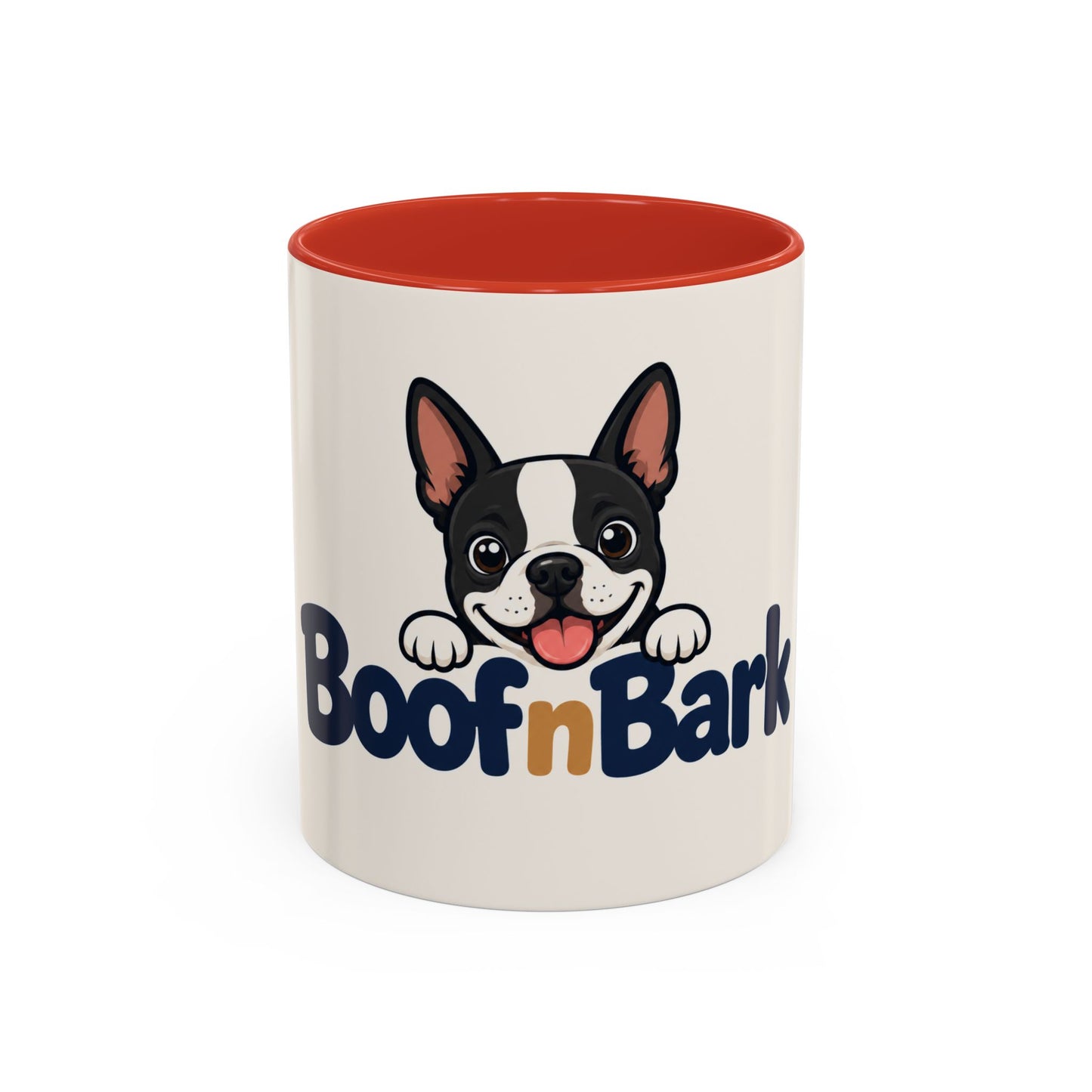The Official BoofnBark "Boof-First" Morning Accent Mug