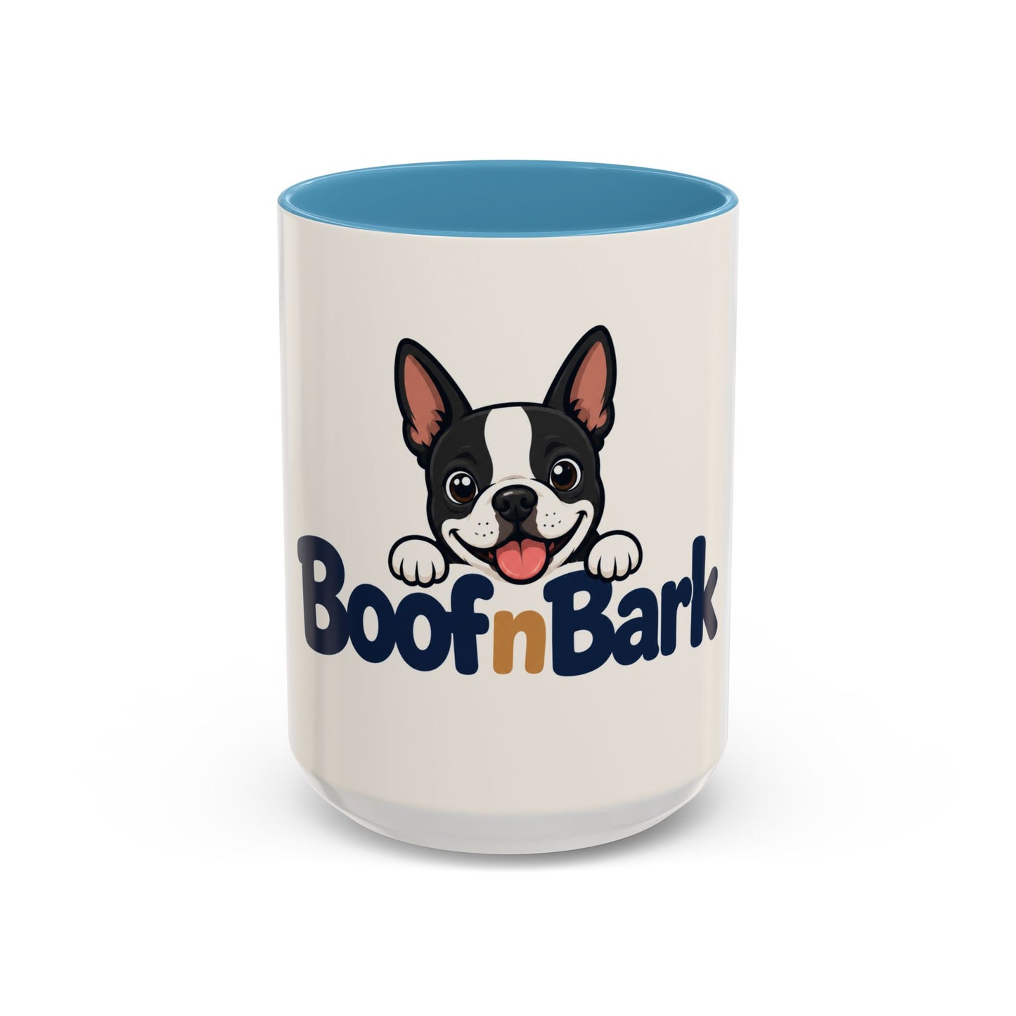 The Official BoofnBark "Boof-First" Morning Accent Mug
