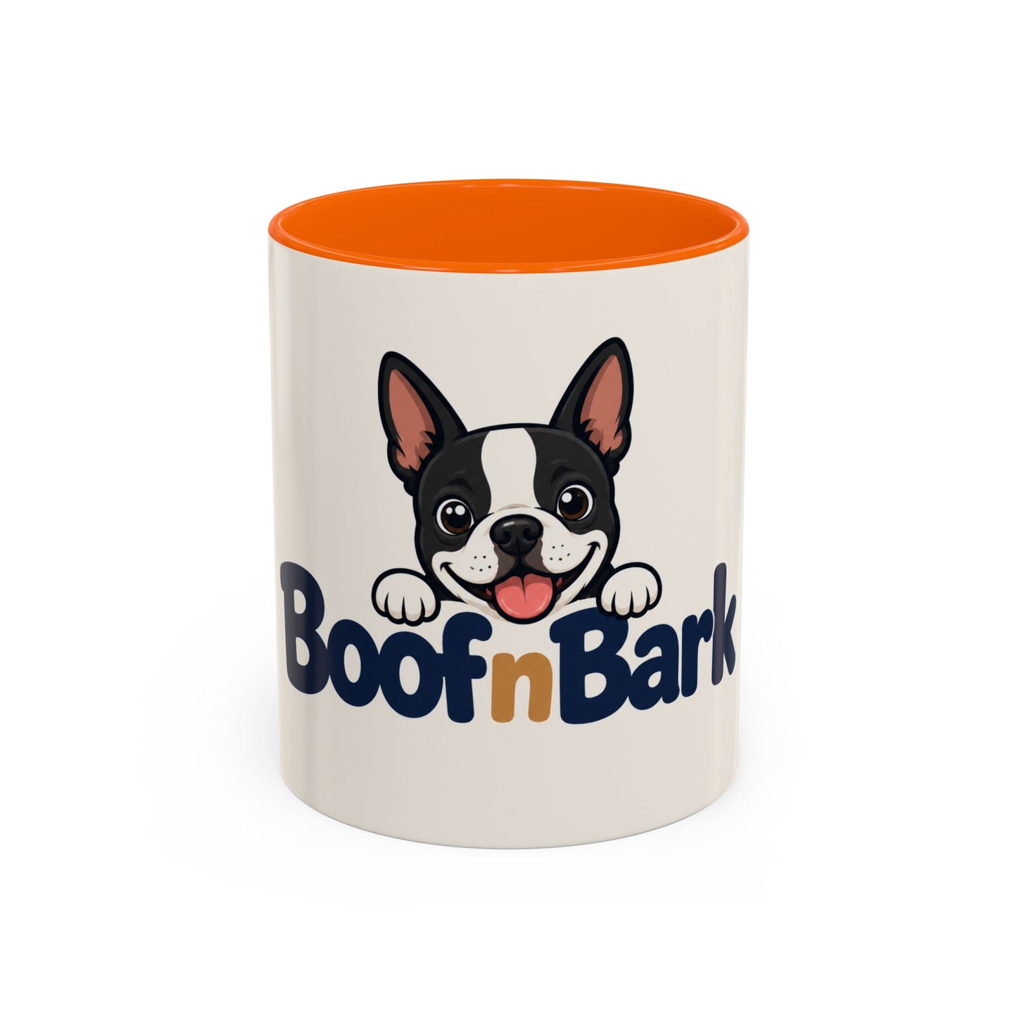 The Official BoofnBark "Boof-First" Morning Accent Mug