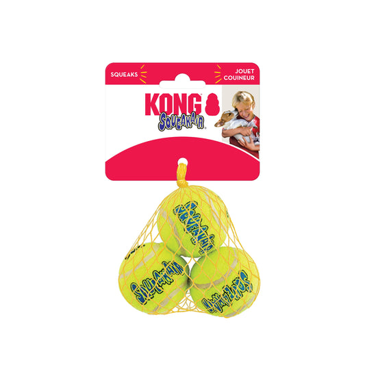 ® Squeakair Tennis Balls Fetch Dog Toy with Squeaker, Small, 3 Count