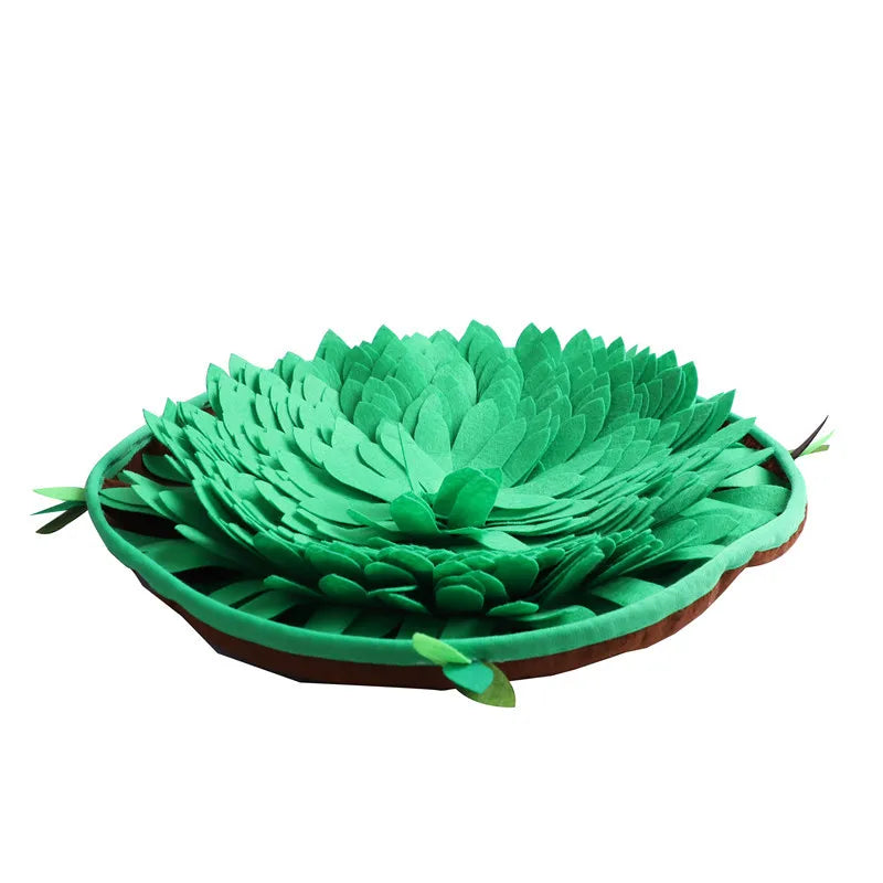 Pet Dog Snuffle Mat Nose Smell Training Sniffing Pad Dog Puzzle Toy Slow Feeding Bowl Food Dispenser Carpet Interesting Dog Toys