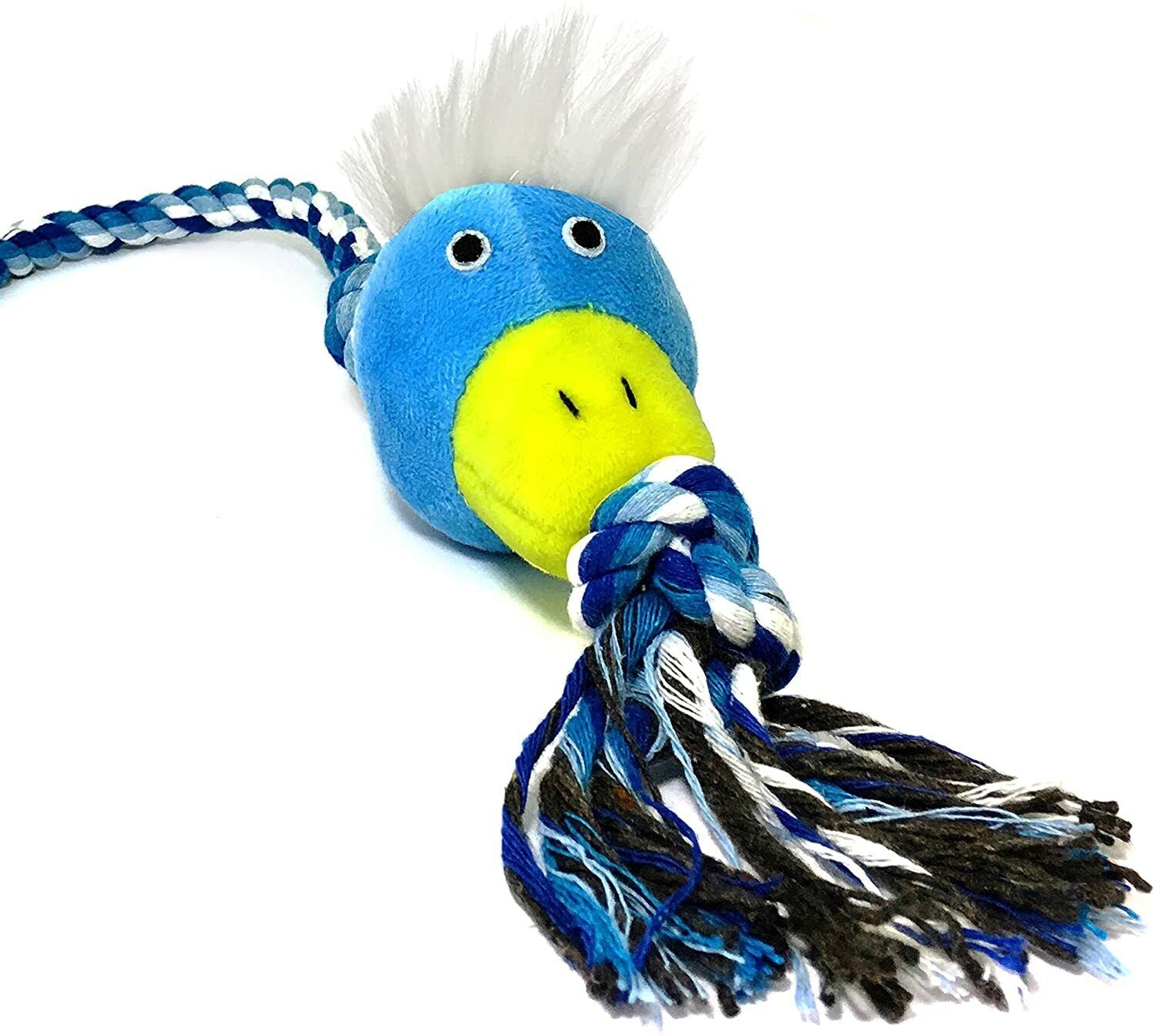 Outdoor Wand Rope Toy Dog Play Extendable Flirt Pole Training Chasing Chew Plush