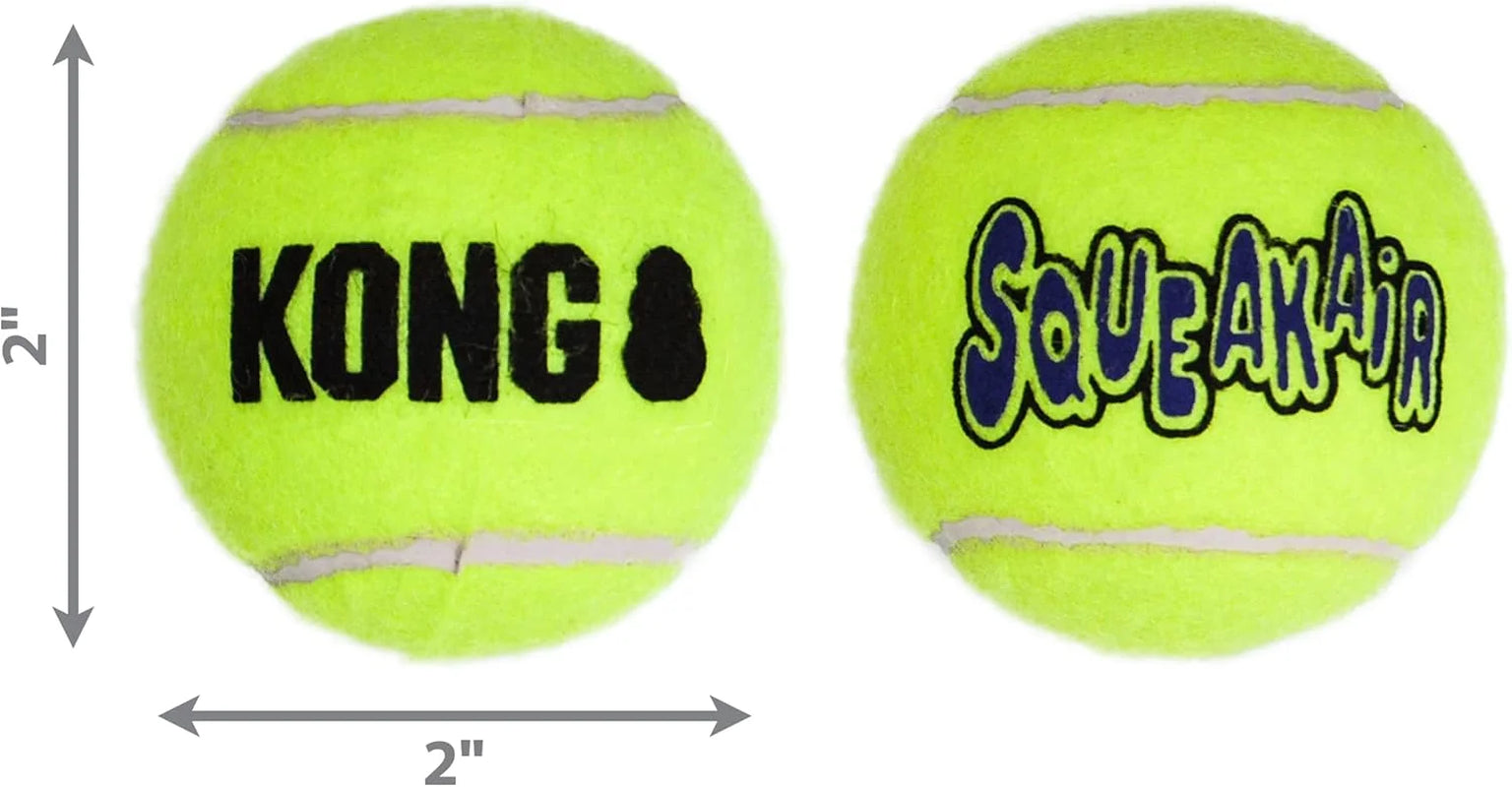 ® Squeakair Tennis Balls Fetch Dog Toy with Squeaker, Small, 3 Count