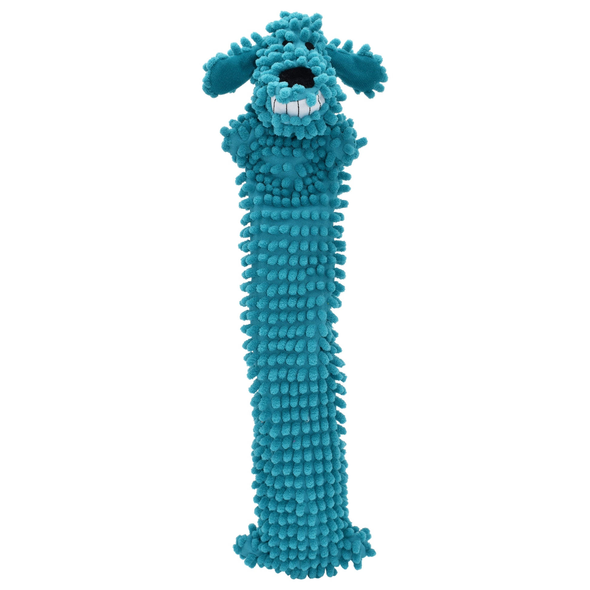 Stuffing Free Floppy Moppy Loofa Plush Dog Toy, 18", Color May Vary
